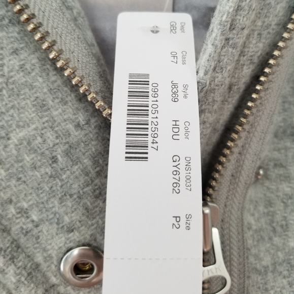 New J.Crew Chateau Parka in Stadium-Cloth Wool 0P & 2P - Picture 9 of 11